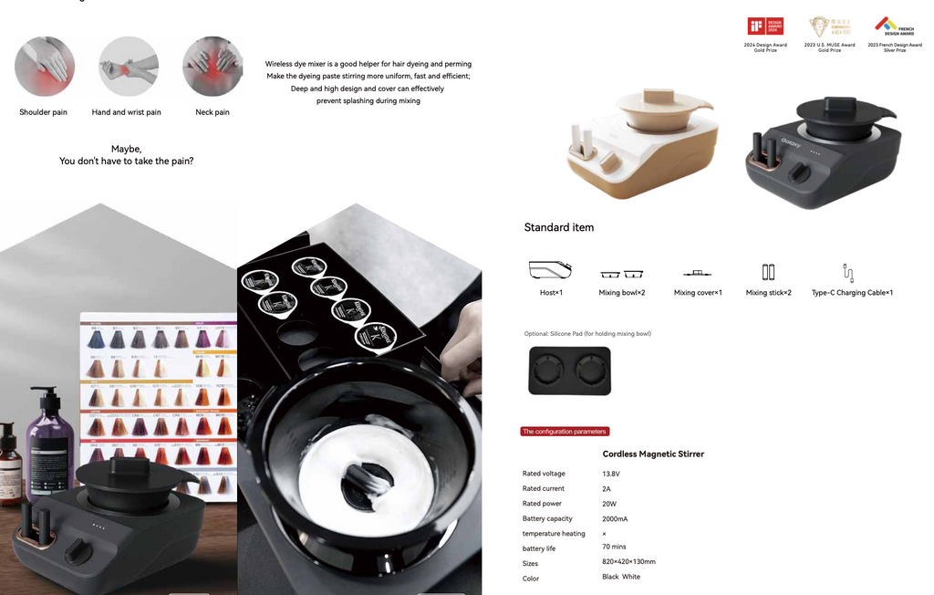 Professional Hair Colour Mixer