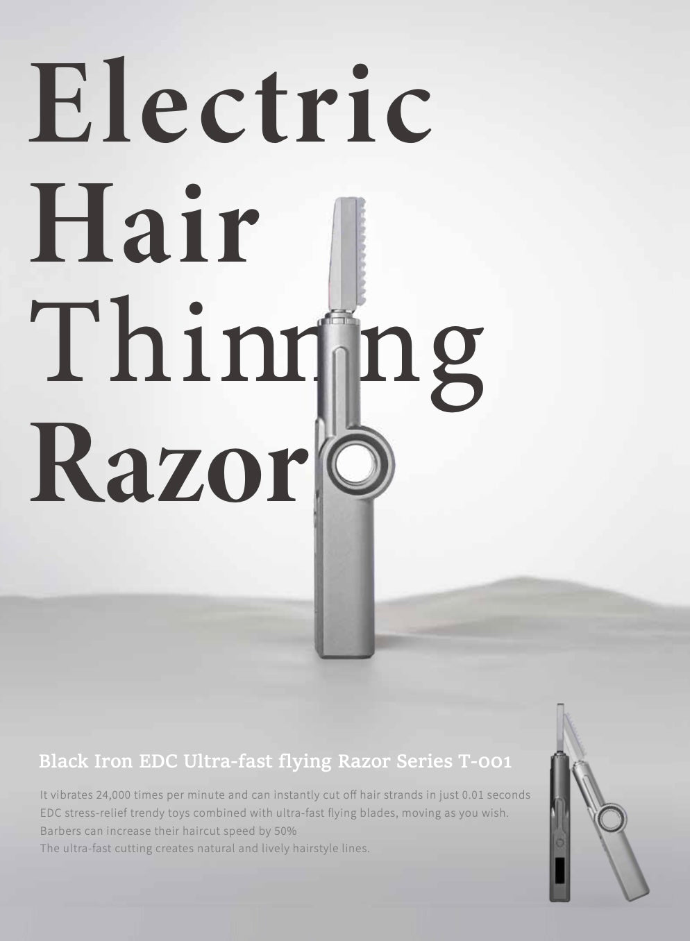 Electric Hair Cutting Guarded Razor